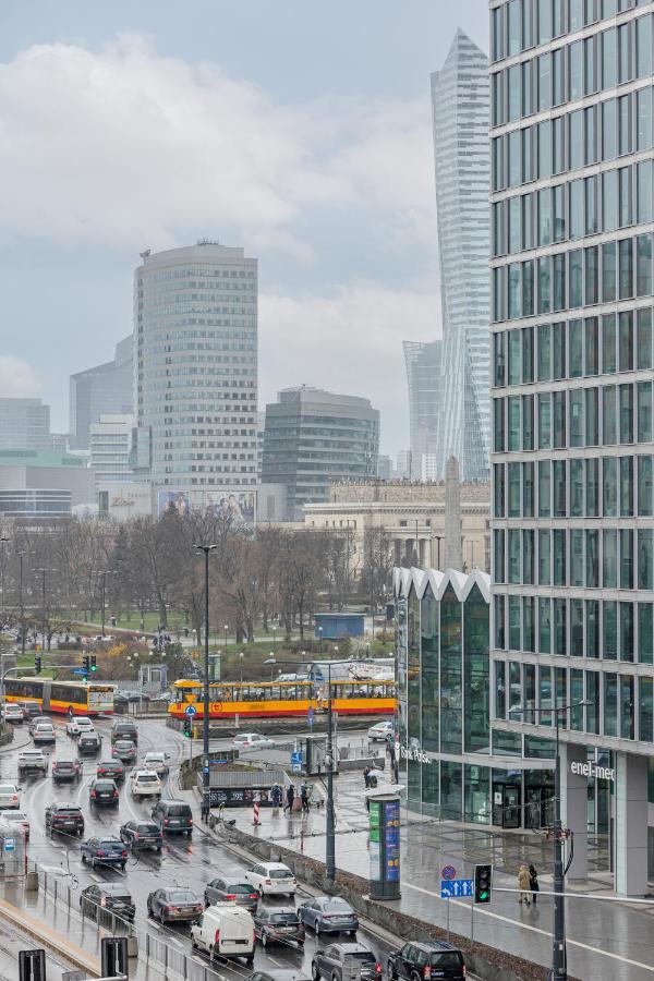 Spacious Apartment With Panoramic View Of Warsaw By Noclegi Renters المظهر الخارجي الصورة