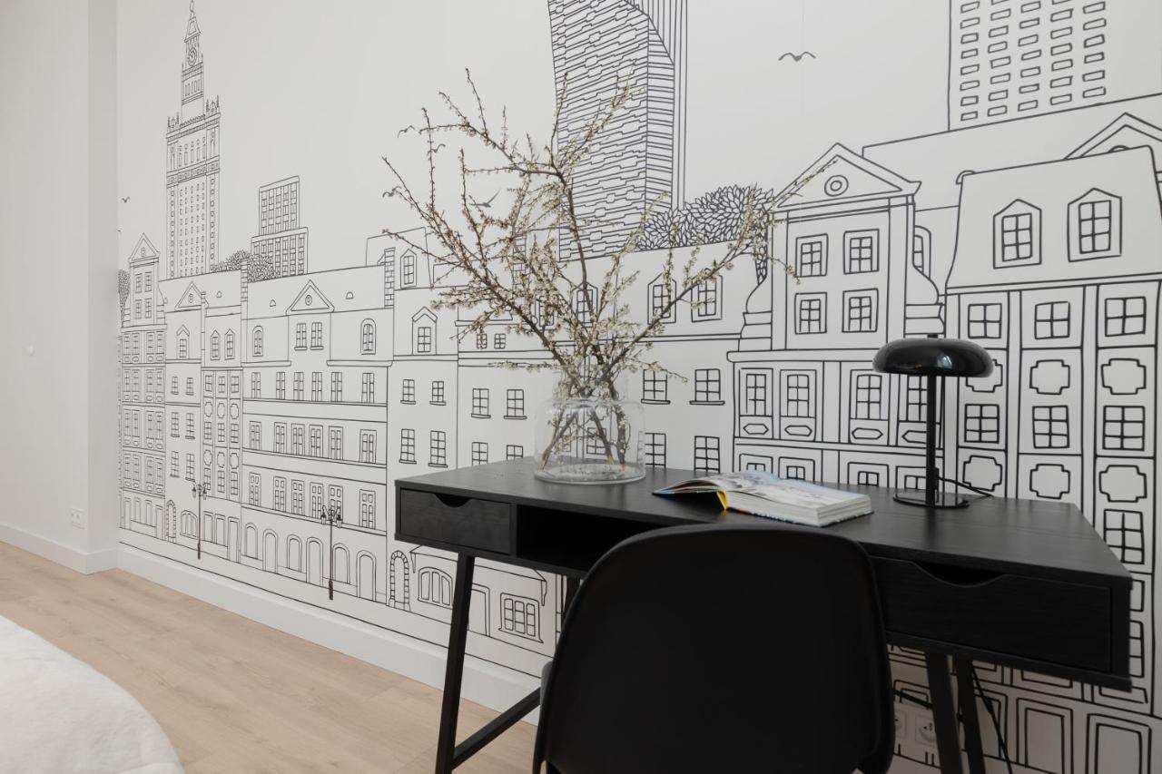 Spacious Apartment With Panoramic View Of Warsaw By Noclegi Renters المظهر الخارجي الصورة