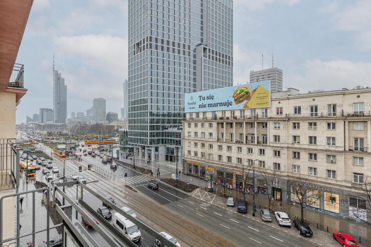 Spacious Apartment With Panoramic View Of Warsaw By Noclegi Renters المظهر الخارجي الصورة